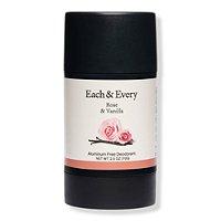 Each & Every Rose & Vanilla Worry Free Natural Deodorant