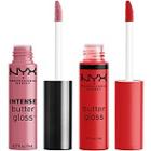 Nyx Professional Makeup 2 Me, Luv Me Butter Gloss Duo
