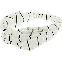 Capelli New York Striped Twist Front Headwrap