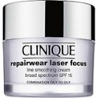 Clinique Repairwear Laser Focus Line Smoothing Cream Broad Spectrum Spf 15 Combination Oil To Oily