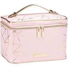 Tartan + Twine Gold Foil Pink Geo Deluxe Train Case Set