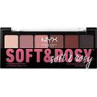 Nyx Professional Makeup Soft & Rosy Shadow Palette
