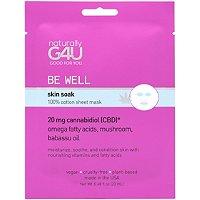 Naturally G4u Be Well Skin Soak Sheet Mask