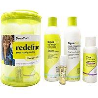 Devacurl Redefine Your Curly Routine: Cleanse, Condition, Style Kit
