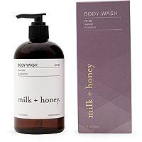 Milk + Honey Lavender, Eucalyptus Body Wash No.08