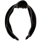 Scunci Black Knotted Headband