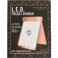Danielle Led Pocket-sized Mirror Rose Gold