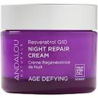 Andalou Naturals Q10 Night Repair Cream