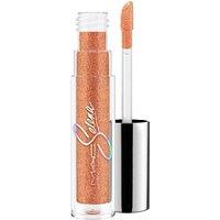Mac Selena La Reina Lipglass - Hey Dad Pizza! (golden Brown With Multicolored Pearl)