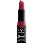 Nyx Professional Makeup Suede Matte Lipstick - Vintage (deep Wine W/ Purple Undertones)