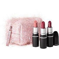 Mac Limited Edition Fireworked Like A Charm Mini Pink Lipstick Kit