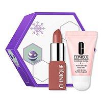 Clinique Lip Luxury Set: Lip Care And Lipstick