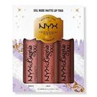 Nyx Professional Makeup Limited Edition Holiday Lip Lingerie Xxl Nude Liquid Lipstick Trio