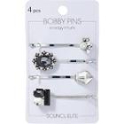 Scunci Silver Bobby Pin Set