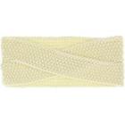 Capelli New York Pristine Ivory Acrylic Headwrap