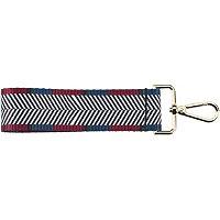 Tartan + Twine Colorblock Wristlet Strap