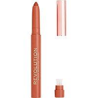 Makeup Revolution Velvet Kiss Lip Crayon - Fling (brown Nude)