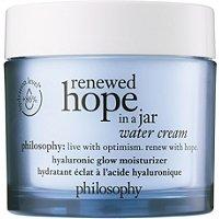 Philosophy Renewed Hope In A Jar Water Cream Hyaluronic Glow Moisturizer