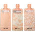 Kitsch Peach Travel Flat Pounch Set