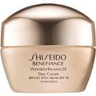 Shiseido Benefiance Wrinkleresist24 Day Cream Broad Spectrum Spf 18