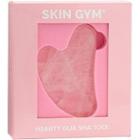 Skin Gym Rose Quartz Crystal Sculpty Heart Gua Sha Tool