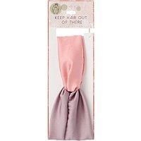 Riviera Pink And Purple Satin Headband