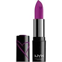 Nyx Professional Makeup Shout Loud Satin Lipstick - Emotion (bright Purple-pink)
