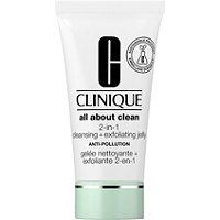 Clinique All About Clean 2-in-1 Cleansing + Exfoliating Jelly
