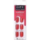 Kiss Strawberry Margarita Impress Color X Opi Press-on Manicure