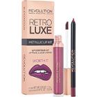Makeup Revolution Retro Luxe Metallic Lip Kit - Worth It - Only At Ulta