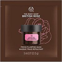 The Body Shop British Rose Fresh Plumping Mask Sachet