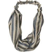 Jessica Simpson Gray And Blue Interlock Headwrap
