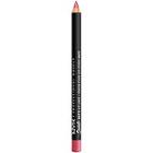 Nyx Professional Makeup Suede Matte Lip Liner - San Paulo (bubblegum Pink)