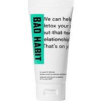 Bad Habit 10-minute Rehab Green Juice Charcoal Detox Mask