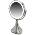 Ihome Rechargeable Vanity Mirror With Bluetooth, Speakerphone & Usb Charging