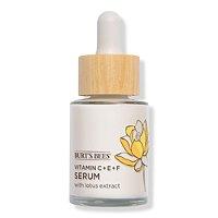 Burt's Bees Vitamin C + E + F Serum With Lotus Extract