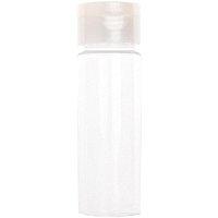 Miamica Clear Cylinder Travel Bottle With Flip Top Closure