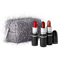 Mac Limited Edition Fireworked Like A Charm Mini Red Lipstick Kit