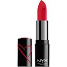 Nyx Professional Makeup Shout Loud Satin Lipstick - Red Haute (warm Red)