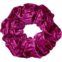 Scunci Fuchsia Velvet Pony Tail Scrunchie