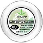 Hempz Limited Edition Cbd 15mg Herbal Lip Balm