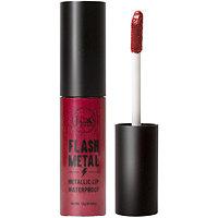 J.cat Beauty Flash Metal Metallic Matte Lip - Winter Cherry (red)