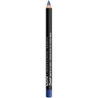 Nyx Professional Makeup Suede Matte Lip Liner Velvet Soft Vegan Lip Pencil - Jet Set