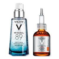 Vichy Hydration + Radiance Value Kit With Hyaluronic Acid & Vitamin C Face Serums