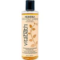 Vitabath Heavenly Coconut Creme Cleansing & Foaming Shower Oil