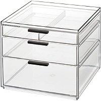 Idesign Onyx Cosmetic 3 Drawer Organizer