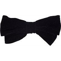 Riviera Black Velvet Bow