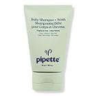 Pipette Travel Size Fragrance Free Baby Shampoo + Wash