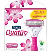 Schick Quattro For Women Ultra Smooth Value Pack Razor Blade Refills