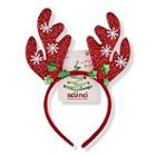 Scunci Red Reindeer Antler Headband